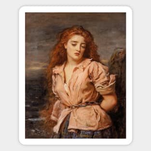 The Martyr of the Solway by John Everett Millais Magnet